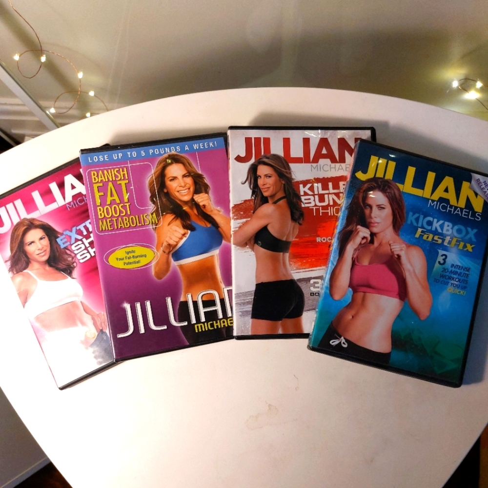 4 Jillian Michael's workout CDs